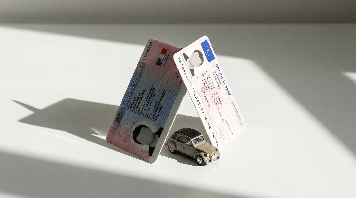 LOA carte de séjour étranger financement leasing France ATMO LEASE